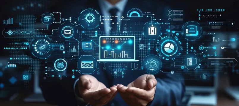 Real time MIS dashboard with KPI cards, machine wise production and live data indicator